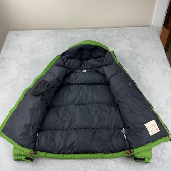 The North Face 700 Fill Green Down Puffer Jacket Youth Size 12-14 - Picture 2 of 14